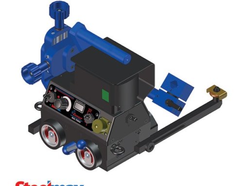 Steelmax Adds Battery Power to Li’l Runner Welding Carriage