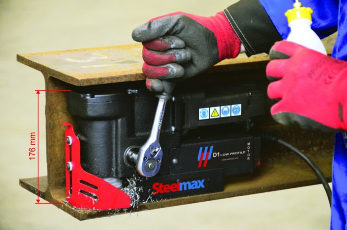 D1 LP Low Profile Electric Mag Drill