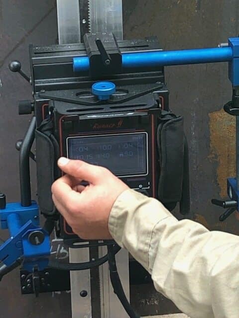 Rail Runner Welding Carriage Vertical